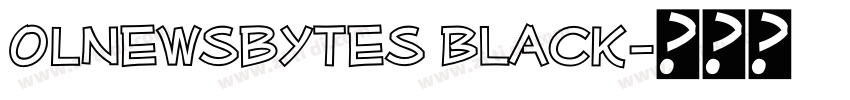 OLNewsbytes Black字体转换